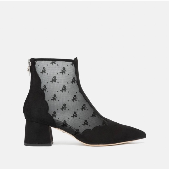 Coach Skyler Ankle Bootie with Tea Rose Mesh size 5 - Picture 5 of 8